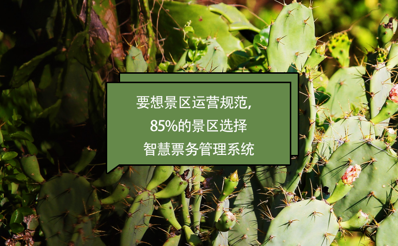要想景區(qū)運營規(guī)范，85%的景區(qū)選擇智慧票務(wù)管理系統(tǒng)