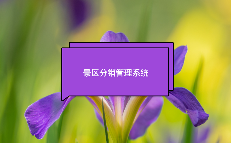 景區(qū)分銷(xiāo)管理系統(tǒng)