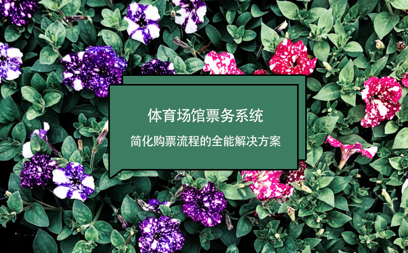 體育場(chǎng)館票務(wù)系統(tǒng)，簡(jiǎn)化購(gòu)票流程的全能解決方案