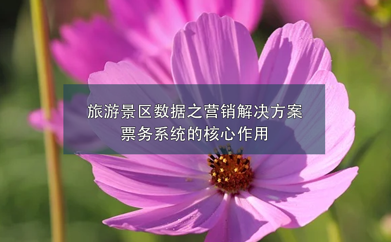 旅游景區(qū)數(shù)據(jù)之營銷解決方案：票務(wù)系統(tǒng)的核心作用